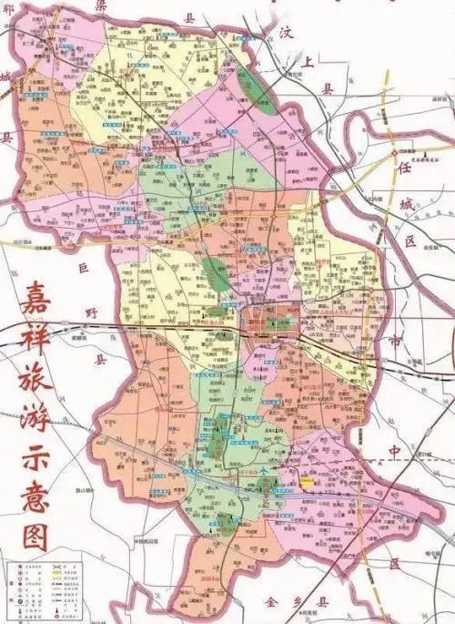 单县乡镇分布图图片