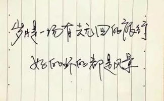 孩子写一手好字有什么用 霸道总裁爱上我的字 