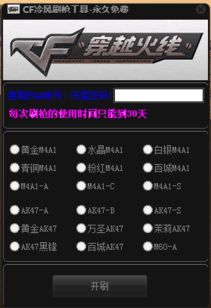 冷风CF刷枪软件免费下载 CF冷风刷枪工具下载1.0 永久免费版 腾牛下载 