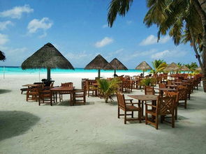 马尔代夫的四季岛浪漫度假胜地