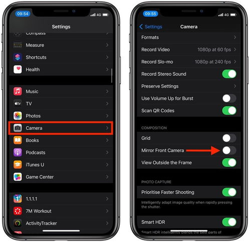 iOS 14 教程 如何使 iPhone 自带相机进行镜像自拍