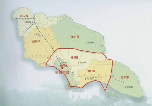 南通未来最吃香的区县,不是如东县也不是海门区,而是这个地方