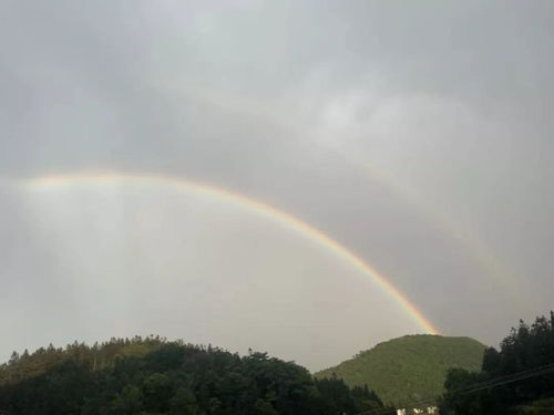 风雨过后见彩虹 今天罗平这波双彩虹,你看到了吗