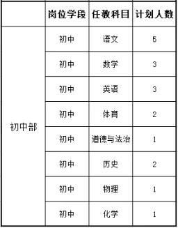 2021上海松江新闵学校招聘教师28人公告 