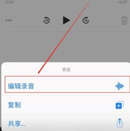 苹果手机中语音备忘录更改名字的相关操作
