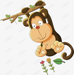 矢量图可爱的小猴子素材图片免费下载 高清psd 千库 图片编号10290284