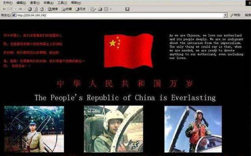 王伟牺牲后,他带数万名红客入侵美国网站,将国旗插在白宫网站上