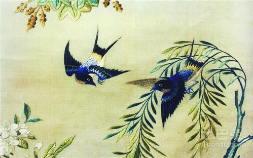 中国传统文化刺绣 讲诉手工刺绣与机绣区别