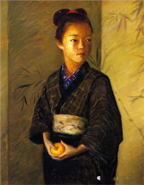 大众艺术网 她是才女,很晚学画,最终成为肖像画女大师 旅法美国早期印象派女画家 Lilla Cabot Perry 作品