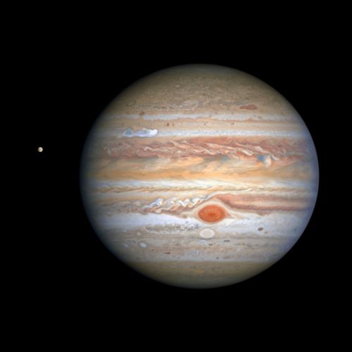 木星最新天气 北半球出现新风暴,小红斑重新染色,还有