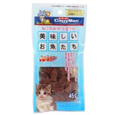 日本多格漫宠物宠物零食猫咪零食食谱鱼肉 蟹肉丝38g猫零食加菲 