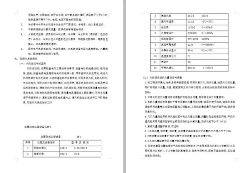 通风与空调系统调试方案