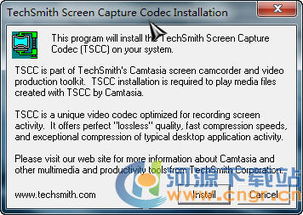 tscc解码器(TechSmith Screen Capture Codec) 2.0.3.0 安装版