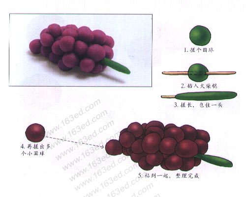 用橡皮泥捏东西怎么捏