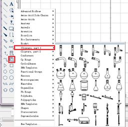 用Chemdraw软件画装置图时怎么去掉标的小红框