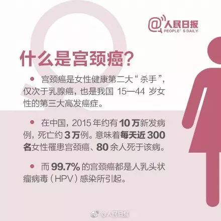 四价宫颈癌疫苗来温时间定了 20 45岁男女均可接种,可使用医保历年账户支付 