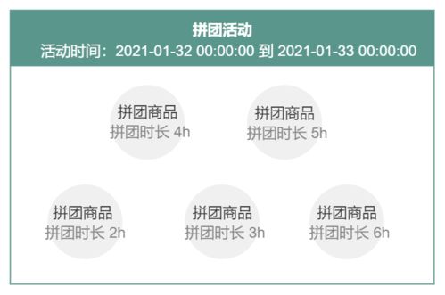 拼团模式 详细实例设计