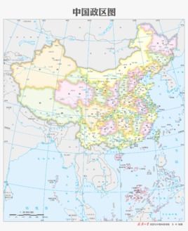 世界地图上,中国的东南西北四个方向各是什么国家 