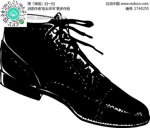男士皮鞋插画其他素材免费下载 编号1740255 红动网 