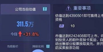 有什么游戏里面可以可以买股票的？