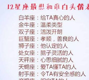 12星座最不能容忍什么,最想和谁白头偕老,水瓶要用才华征服