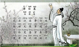 关于李白墓的诗句
