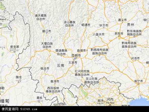 云南省地图 云南省卫星地图 云南省高清航拍地图 