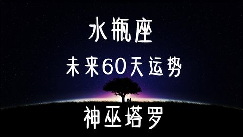 水瓶座未来60天运势,可能存在阻碍,试着去寻求转机 