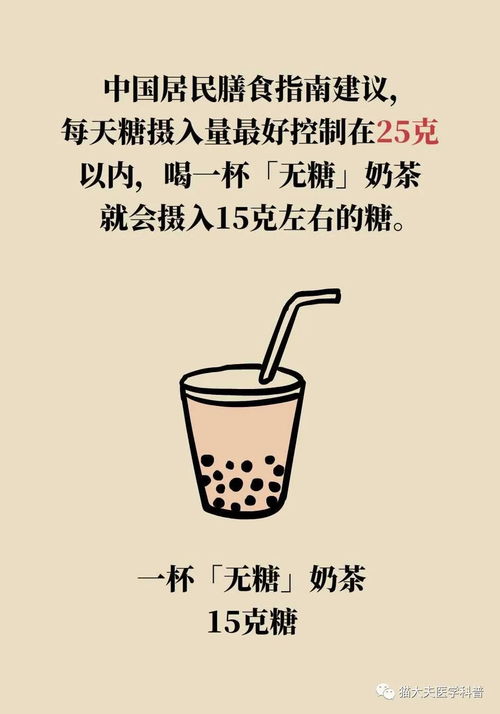 无糖 奶茶糖含量高得离谱,4个奶茶冷知识学了才算会喝