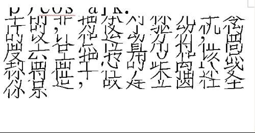 在word中为什么打出来的字字号换成初号就变成这种样子 