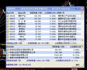 如何在股票软件里查看基金的持仓量