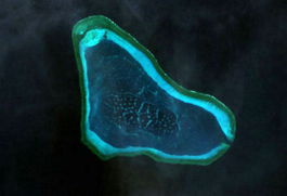 黄岩岛卫星图全景