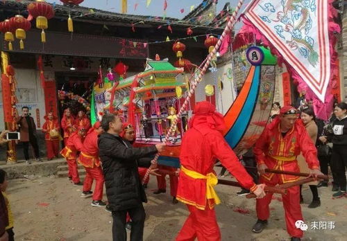 耒阳敖山 舞龙灯送祝福 欢欢喜喜过新年 