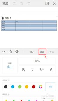 手机WPS怎么查看字数统计