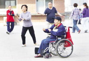 轮椅奶奶 的幸福生活 