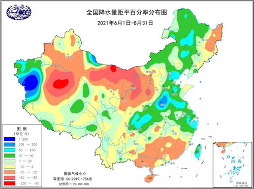 数据新闻 今夏我国旱涝并重 极端天气气候事件多发 中国气象局政府门户网站 