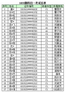 2018年10月17日驾驶证科目一理论考试计划