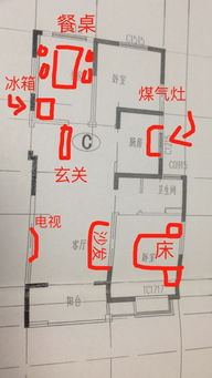 请懂风水的来分析分析下面的布局,以及化解改善方法,装修阶段暂时还未入住 方向 上北下南左西右东 