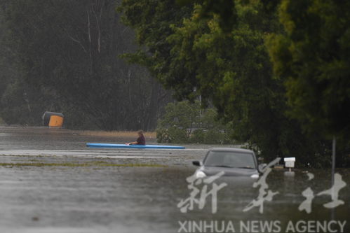 澳大利亚东部遭遇罕见暴雨洪灾