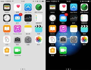 苹果手机显示黑色怎么调整