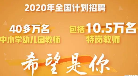 40多万名 2020年全国计划招教人数已定