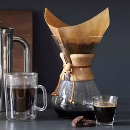 化学博士发明的咖啡冲泡器,Chemex咖啡壶冲泡教程