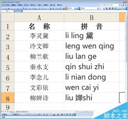 excel怎么批量将汉字转换成拼音 
