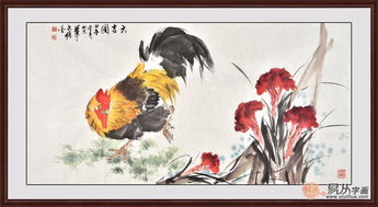 公鸡代表什么风水,如何用水彩画“活”一只公鸡？公鸡画在风水中又寓意着什么？