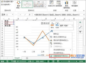 excel怎么做趋势图