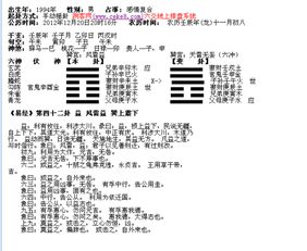 易经 第四十二卦 益 风雷益 巽上震下 占事 感情复合