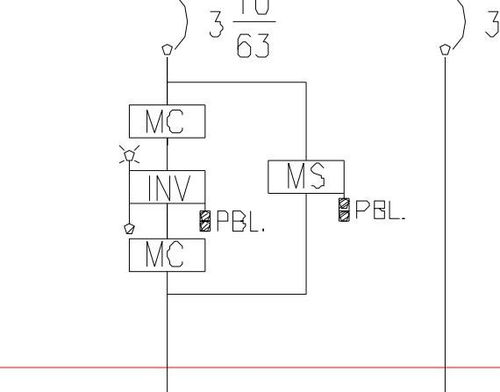 请问电路图中的MC INV MS,分别是什么元器件 