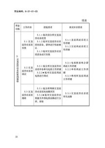 注意 人社部更新 电工 国家职业技能标准,旧标准废止