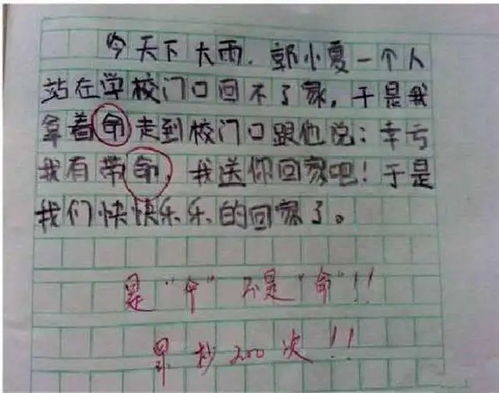 小学生的0分试卷,你这么皮,你爸妈知道吗