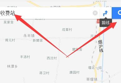 百度地图能显示高速公路各收费站名吗 